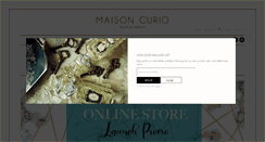 Desktop Screenshot of maison-curio.com